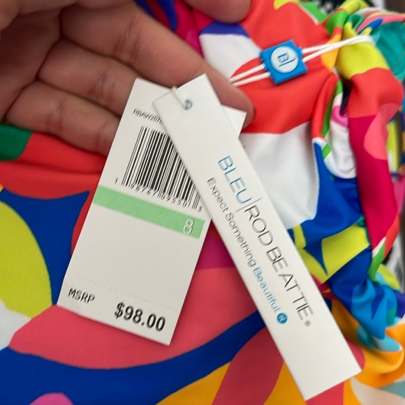 New Bleu by Rod Beattie Floral-Print One-Piece Swimsuit - Picture 5 of 11